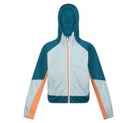 (5-6 Years, Sea Haze/Gulfstream) Regatta Childrens/Kids Prenton II Hooded Soft Shell Jacket