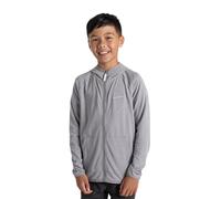 Craghoppers Kid's Frey Nosilife Hooded Jacket - Soft Grey Marl - 5-6 Years - Soft Grey Marl - 61% Polyester/36% Cotton/3% Elastane