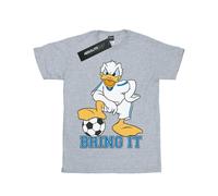 Disney Boys Donald Duck Bring It T-Shirt - Sports Grey - Sports Grey - 5-6 Years