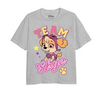 (5-6 Years, Sports Grey) Paw Patrol Girls Team Skye Heather T-Shirt