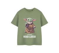 (5-6 Years) Star Wars The Mandalorian Short Sleeved T-Shirt (Boys Beige)