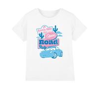 (5-6 Years, White) Cars Girls Open Road Sally Carrera T-Shirt