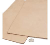 5-6oz Brown Tooling Leather Full Grain Cowhide Leather Hide 2.0mm Tooling Sewing Hobby Workshop Crafting (Vegtable Tanned, 24 x 36inch)