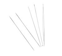 5/6pcs Beading Needle Set Stainless Steel Beaded Pins Open Big Eye Beaded Needle Jewelry Making Tool for Beginners Jewelry Making Tool