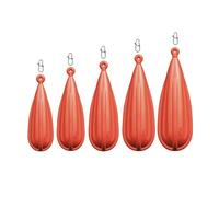 5/6pcs Kids Casting Plug Fishing Practice Plugs Different Weights Casting Tool Skill Improvement Accessory Soft PVC Baits Plug