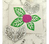 5.6x4.6cm Green Leaf Cutting Dies Cut Stencils for Card Making Scrapbook Album Decoration,Embossing Stencil Template