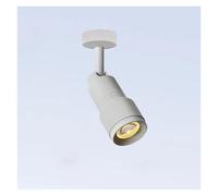 5/7/10/12W 8 to 60 Degree Beam Angle Adjusted Zoomable LED Track Light, Black Narrow Ceiling Zooming Spot Picture Lighting for Multiple Scenarios(2700K,White Ceiling Light,2W)