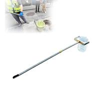 5 7 10 13 16 20 FT Long Pipeline Sewage Liquid Sampler Kit,Heavy Duty Swing Water Quality Sample Collection with Telescopic Ultra Light Rod/Graduated Cups-Removable(Size:4m/13ft,Color:1000ml)