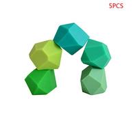 5/7/10/22Pcs Children Rainbow Silicone Colored Stone Stacking Game Building Block Kids For Creative Educational Toys Gifts Balancing Blocks Stones
