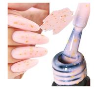 5/7/8ml Super-Bright Metallic Painting Liner Gel Polish Silver/Gold/Rose Mirror Gel Nail Polish Semi Permanent UV Nail Art Verni(GY95-5)