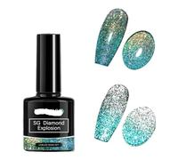 5/7/8ml Super-Bright Metallic Painting Liner Gel Polish Silver/Gold/Rose Mirror Gel Nail Polish Semi Permanent UV Nail Art Verni(GY88-4)