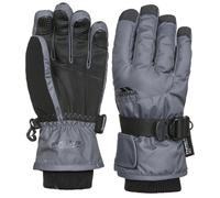 (5/7, Carbon) Trespass Kids Ski Gloves Insulated Ergon II