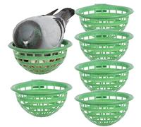 5.71x4.41x2.17 Inches Breeding Basin - Bird Nest Bowl, 6 Pieces Cage Breeding Bowls For Chicken Quail Parakeet Cockatiel Canary Lovebird Cockatoo | Nesting For Pigeons | Accessories