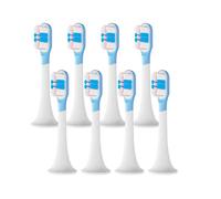 5/8/10 PCS Replacement Toothbrush Heads，Compatible for Xiaomi T300 T500 Sonic Electric Teeth Brush Soft Teethbrush Nozzles(8 BJ Pink)