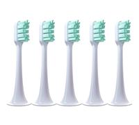 5/8/10 PCS Replacement Toothbrush Heads，Compatible for Xiaomi T300 T500 Sonic Electric Teeth Brush Soft Teethbrush Nozzles(5 Green)