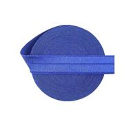 5/8" 15mm Plain Spandex Satin Band Foldover Elastic, Electric Blue, 15mm,2 Yards