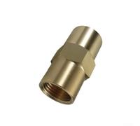 5/8-18RH Brass Hex Nipple Reducer Fitting for Pressure Stable Operation in Water Fuel Grease and Air Systems (1Pcs)