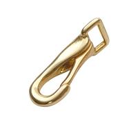 5/8" BRIDLE CLIP SPARE HORSE STABLE YARD [BRASS] [SINGLE]