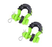 5/8" D-Ring Anchor Shackle for Off-Road Vehicle Recovery Towing Gear Anti-Rust Bow Shackle 28660lbs Break Strength Green