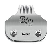 5/8 Detachable Pet Hair Trimmer Stainless Steel Blade,Compatible for Andis，AG,AGC,AGP, AGRC, AGCL,Compatible for Wahl ，KM2, KM5,KM Series ，Dog Cat Clipper