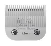5/8" HT Detachable Pet Ceramic Blade，Compatible for Andis，AG,AGC,AGP,AGRC,AG，Compatible for Oster，A5，Compatible for Wahl，KM Series Clipper,Size: 3/4" 16mm(0A 1pcs)