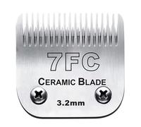5/8" HT Detachable Pet Ceramic Blade,Compatible for Andis,AG,AGC,AGP,AGRC,Compatible for Wahl,KM Series Clipper,Size:3/4" 16mm(7FC)