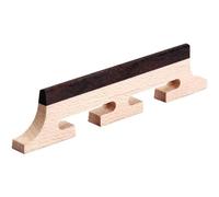 5/8 Inch Banjo Bridge, Maple and Ebony, 5 String Banjo Component