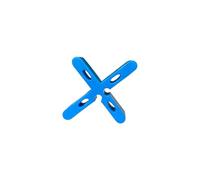 5/8 inch Floor Spacer Blue Color 15mm Height Concrete Slab Spacers for Cement Slab Yard Floor Garden Stone Brick Square Spacer Joint Spacer with Breaking Point to T-Spacer Cross Square Brick Spacer