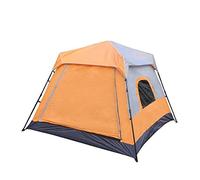 5-8 People Quick Open Automatic Tent Camping Camping Tent Family Camping Tents orange
