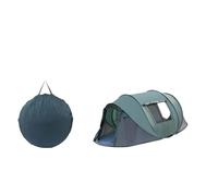 5-8 Person Tent, Automatic Pop-up Tent For Camping, Portable Beach Fishing Tent, Suitable for Camping and Hiking Trips(Green Large)