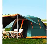 5-8 Person Tents, Family Tent for Camping, Large Waterproof Dome Tent with Porch, Portable Tent with Aluminum Poles, Easy Setup, Outdoor Tent Waterproof for Hiking Beach Picnic