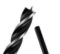5/8" x 6" Auger Drill Bit with SDS Plus Shank for Wood,Tri Flute Ship Auger Long Drill Bit for Soft and Hard Wood,Tree Stump,Plastic,Drywall and Composite Materials