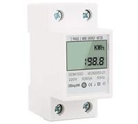 5-80a Ddm15sc LCD Digital Display Single Phase DIN Rail Electronic Energy KWh Meter Single Phase Counter Sgle, #922