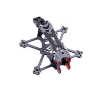 5.8G Fi-100/Fi-115/Fi-135 2/2.5/3 Inch Frame 3K Carbon Fiber Kit，Compatible For DJI O4 Air Unit For Caddx Nebula(Fi-100 2inch)