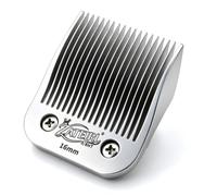 5/8HT Pet Clipper Blade Compatible with Andis, Oster A5, Wahl KM10, 1 Pack | Silver finish with ceramic cutter; 5/8 inch (16 mm) cutting length and detachable installation.