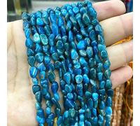 5-8mm Natural Stone Mix Colorful Irregular Crystal Loose Spacer Beads for Jewelry Making DIY Bracelet Charms Accessories 15''-apatite-5-8mm 36-38cm