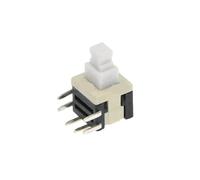 5.8x5.8mm X Height 10.1mm Push Button Switch On/Off Through Hole PCB DPDT Lock Right Angle Key Switch 1Pcs