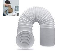 5.9" Diameter 78" Length Portable Air Conditioner Hose, Counter Clockwise Thread AC Exhaust Hose Extension for Portable AC Vent Compatible with Haier LG Delonghi Air Conditioner Parts