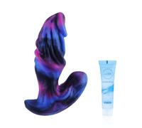 5.9 inch Wearable Butt Plug for Beginner Women Soft Silicone Anal Plug, Knot Thick Anal Dildo with Suction Cup, Anal Sex Toys for Adults, Long-Term Wear Butt Plugs, Prostate Dildo, Men Couple Sex Toys