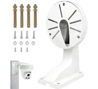 5.9 inches Camera Mount Bracket, Aluminum Indoor Outdoor Wall Mount Bracket L-Type Bracket for CCTV Security Dome IP Camera Mounting,Universal Outdoor Security Camera Junction Box