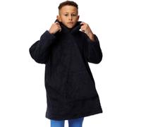 (5-9 Yrs, Navy) Regatta Kids Cosy Borg Fleece Oversized Hoodie Poncho