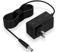5.9ft Charger for Massager Charger, Compatible with LMS-801,Papillon,InvoSpa,Mo Cuishle,Viktor Jurgen and Oth. Massager Charger Cable DC Plug High Speed Power Supply 12V - Black