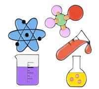 5/9PCS 30mm Set Molecular Science Brooch Mixed Enamel Brooch Pins Bulk Set Cute Enamel Brooch Pins Badge For Women Men Lapel Pin Badge