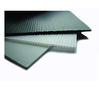 5 A1 Sheets of White Plastic Fluted Display Board by Vesey Gallery