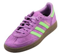 (5) adidas Handball Spezial Womens Fashion Trainers in Purple Green Gum