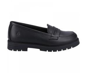 (5 (Adults'), Black) Hazel Loafer SNR Black Girls Slip On School Shoes
