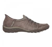 (5 (Adults')) Breathe-Easy Home-Body | Dark Taupe | Women's Casual Slip-in Trainers