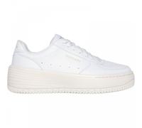 (5 (Adults')) Grand 92 - Be Lifted | White/Natural | Women's Casual Leather-Look Trainers