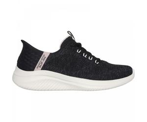 (5 (Adults')) Ultra Flex 3.0 Easy Step | Black/Pink | Womens Slip Ins Trainers
