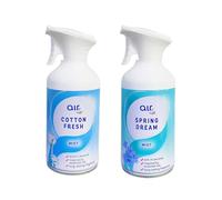 5 Air - Cotton Fresh & Spring Dream Mist | Dry Air Freshener - Long-lasting Fragrance | 250mL Each [Total 500mL]